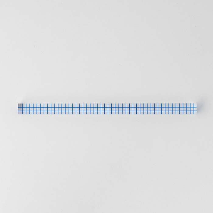 WRITE SKETCH & grid blueルーラー 