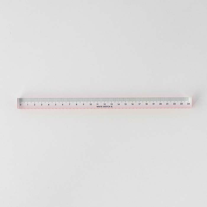 WRITE SKETCH & grid redルーラー 